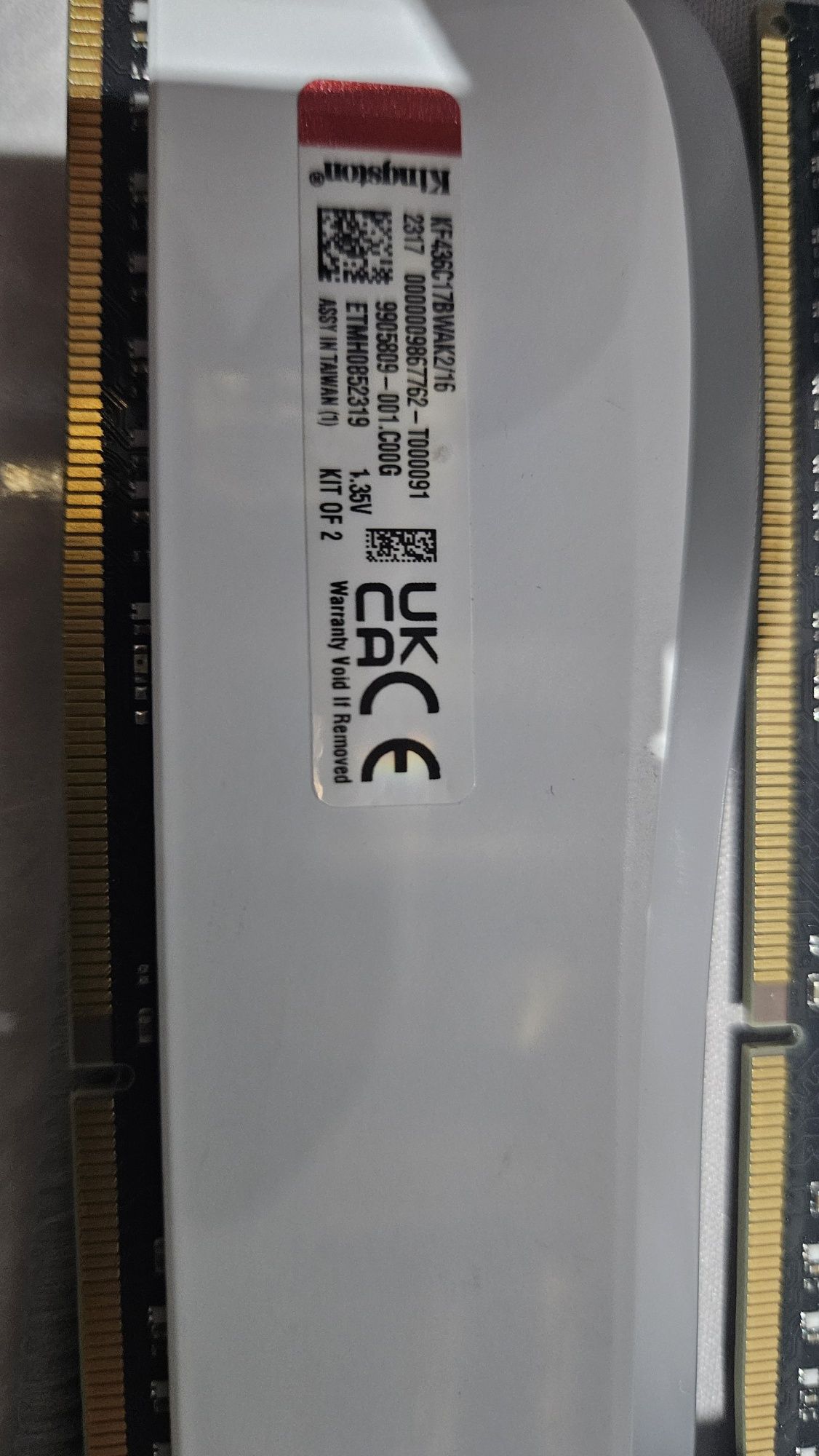 Оперативная память DDR4 32GB 3600mhz
