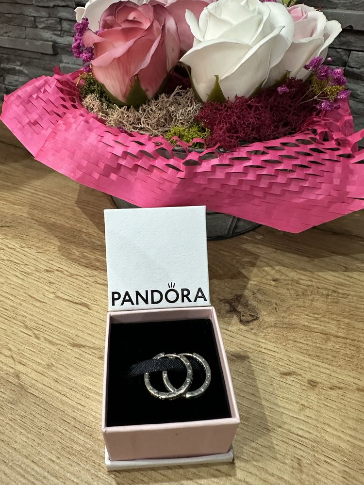 Pandora обеци за стилна дама