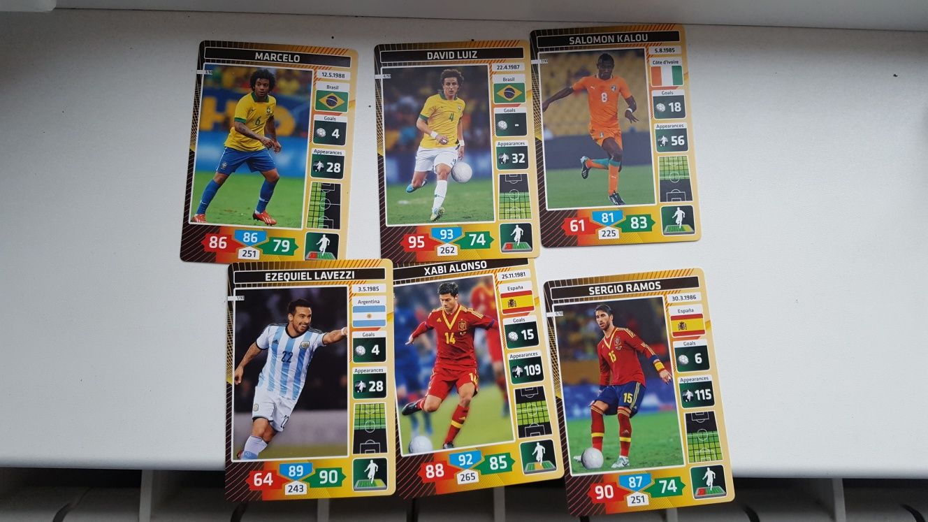 Cartonase Topps / Panini vedete