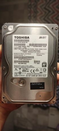 Жёсткий диск TOSHIBA 1Tb. Продам