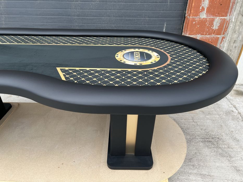 Masa Poker Mario Poker cu intrare dealer 10 persoane CustomTables.eu