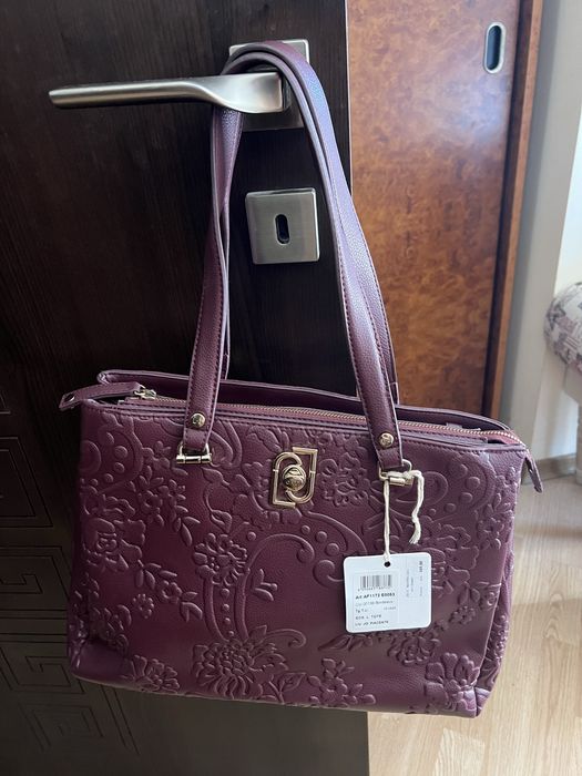 Дамска чанта Liu Jo  цвят бургунди