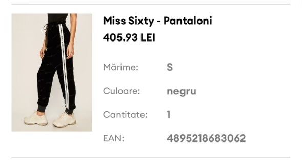 Pantaloni trening Miss Sixty