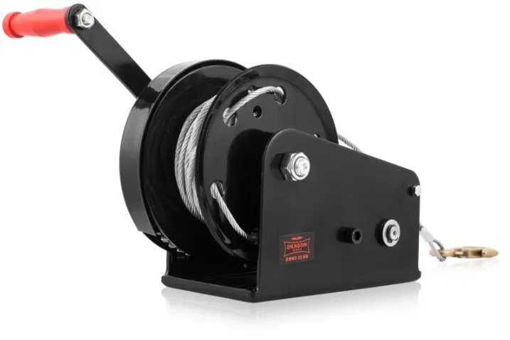 Troliu Manual Profesional Cablu 17m, DVKO 26HD, 2600 Lbs(Trage 1200kg)