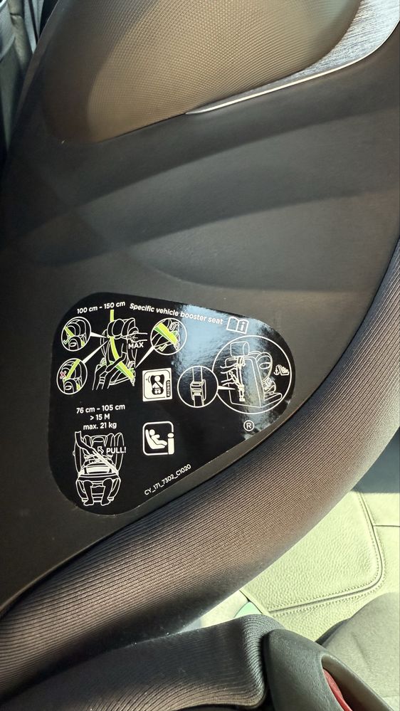 Scaun auto copii Cybex Gold – în stare excelentă