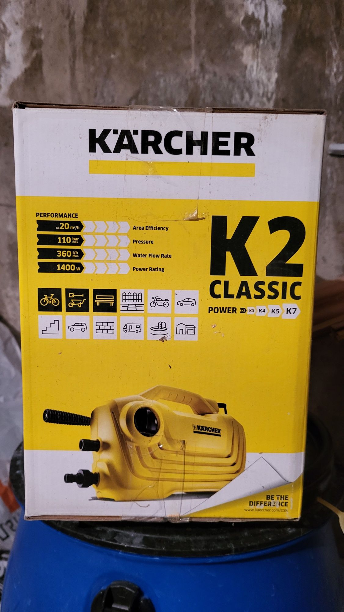 Продам портативную мойку Karcher