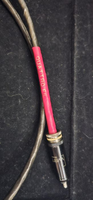 Nordost Quattro Fil RCA 1m - интерконект кабел