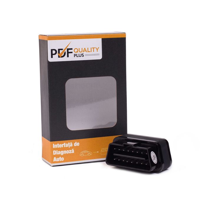 Tester Auto OBD2 cu Buton ON/OFF | Bluetooth 4.0 | iOS & Android |