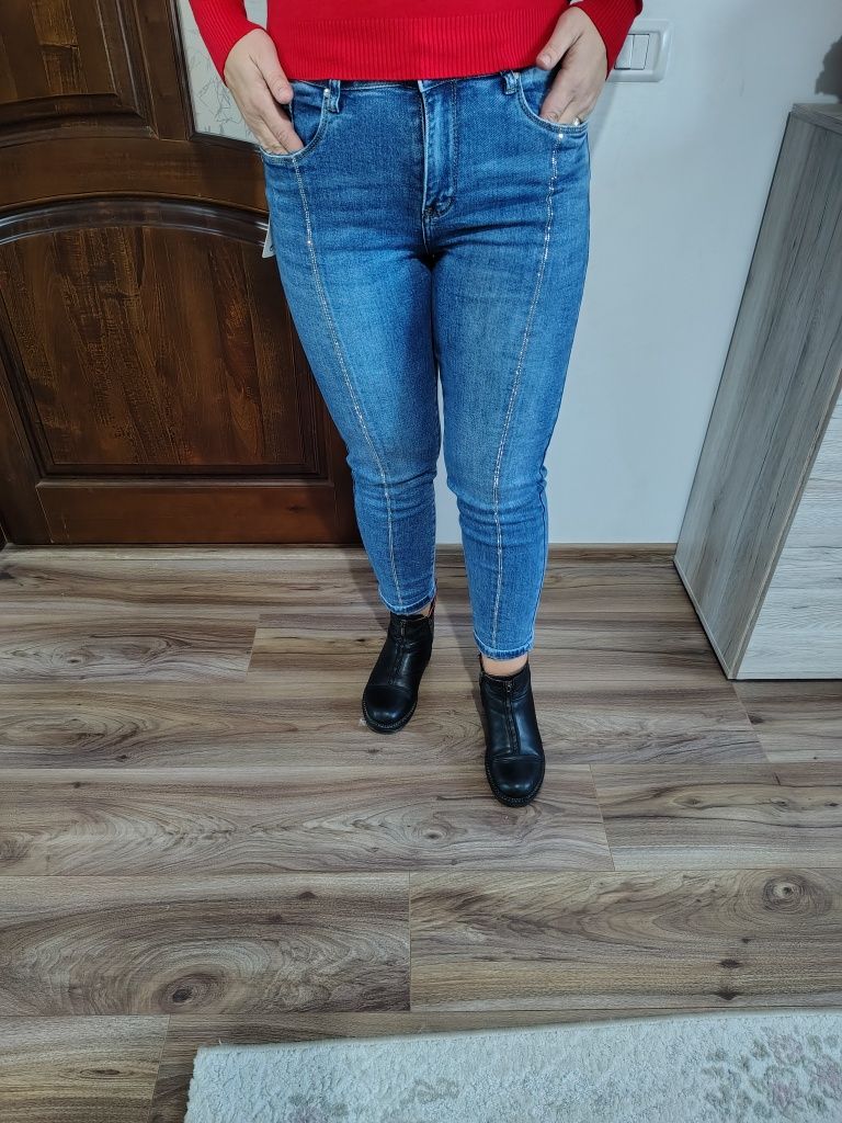Blugi MomFit elastici