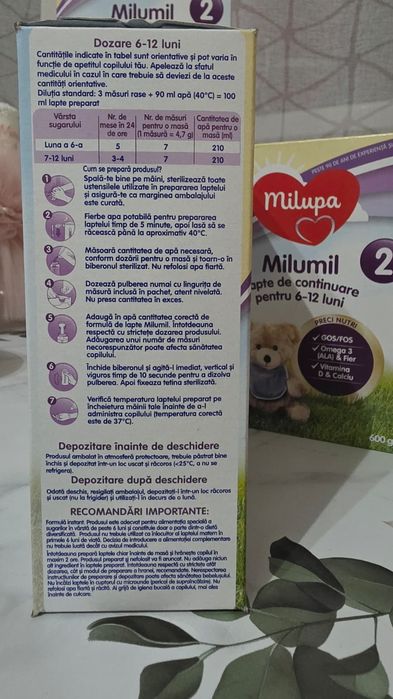 Milupa Milumil 6-12 luni