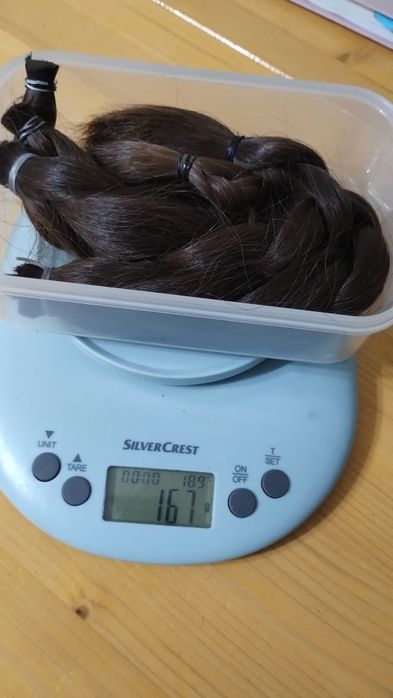 Естествена небоядисана коса