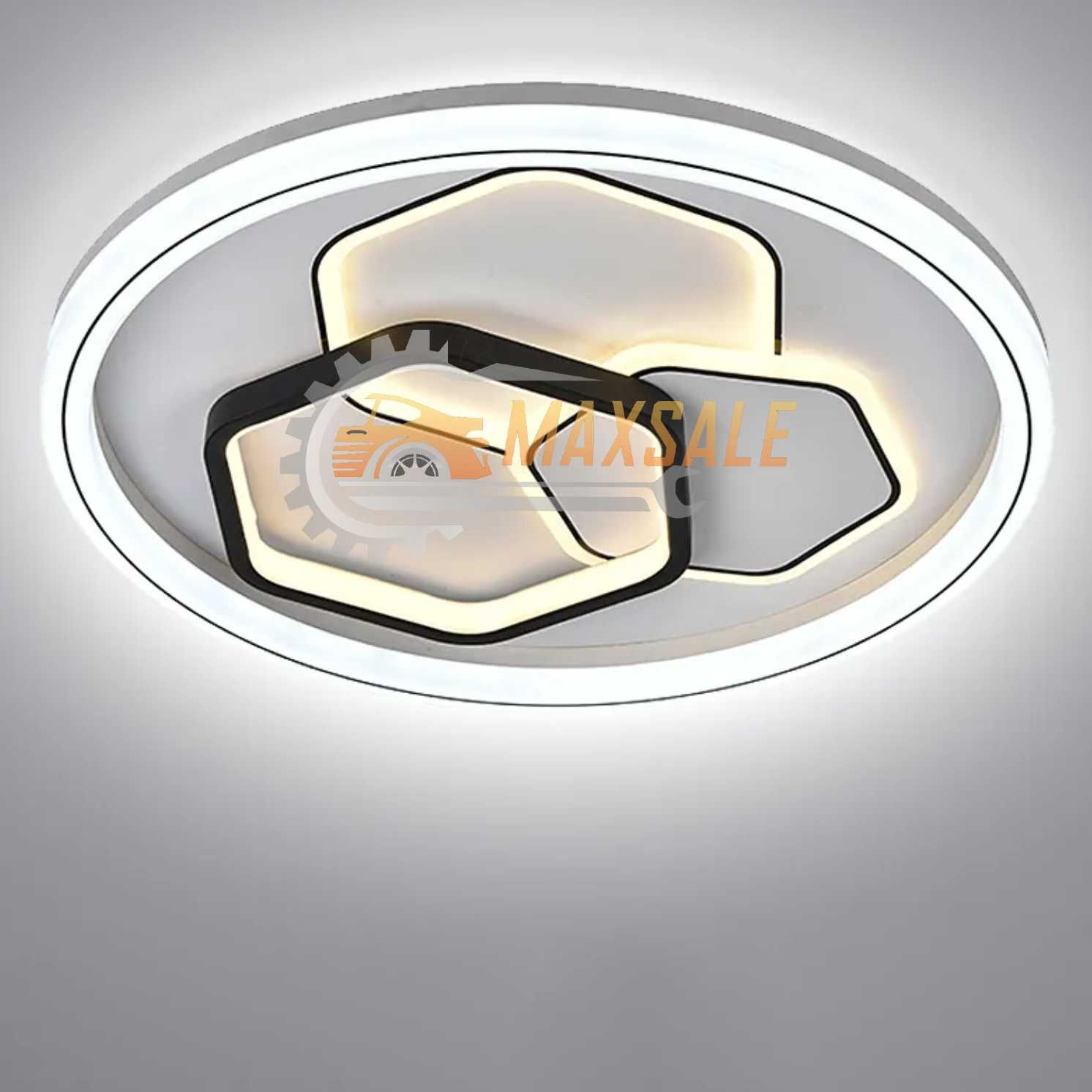 LED лампа таванна абажур стена плафониера 80W полилей за дома ромб