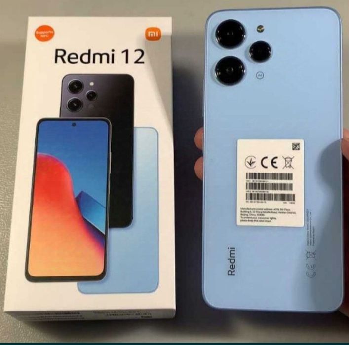 Redmi 12 8/256 telefon ideal aybi yo