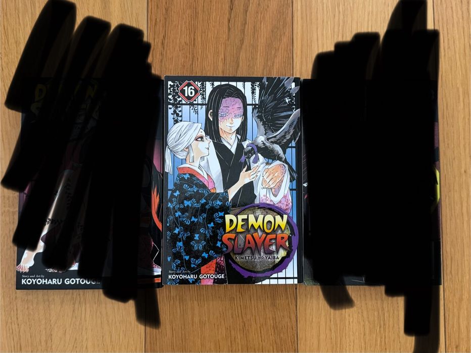 Запазена манга на Jujutsu Kaisen, Demon Slayer, Chainsawman и други