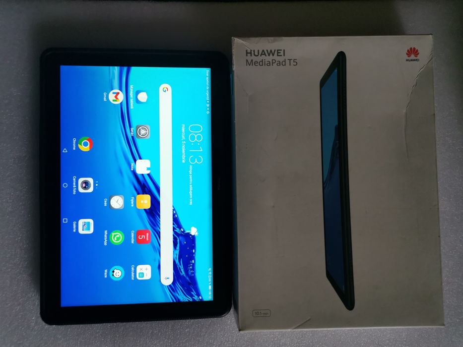 Tableta Huawei T5 wireless și cartela SIM