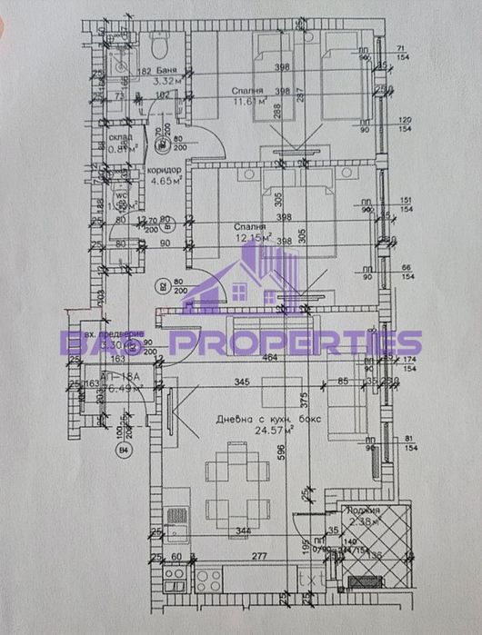 Продава се Тристаен апартамент в София, Банишора - 91 кв.м за 2193 €/кв.м - Снимка #1