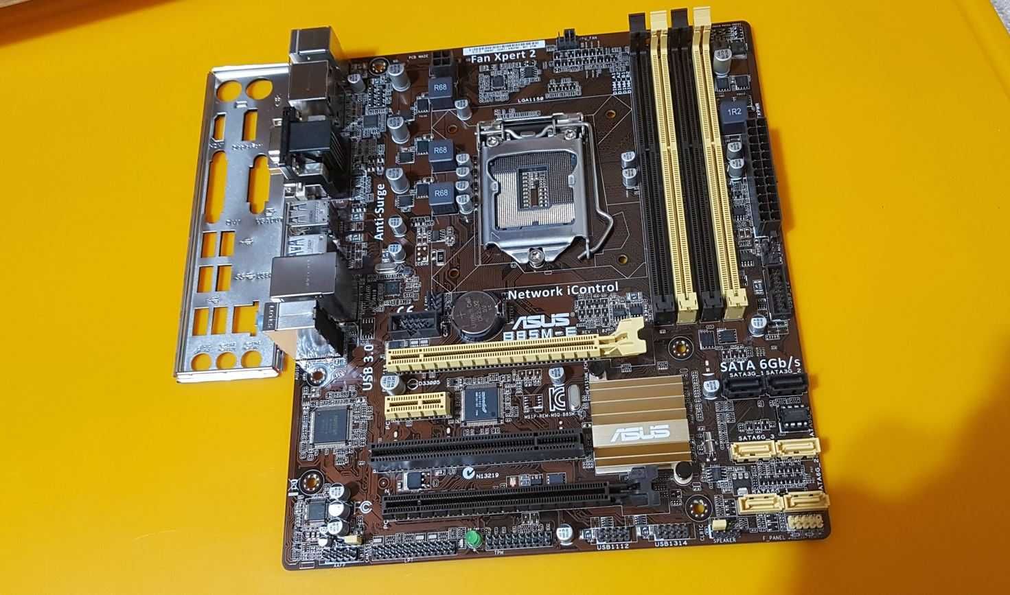 Placa De Baza ASUS B85M-E,4xDDR3,Socket 1150,USB 3.0,Sata 3,PCI-e 3.0