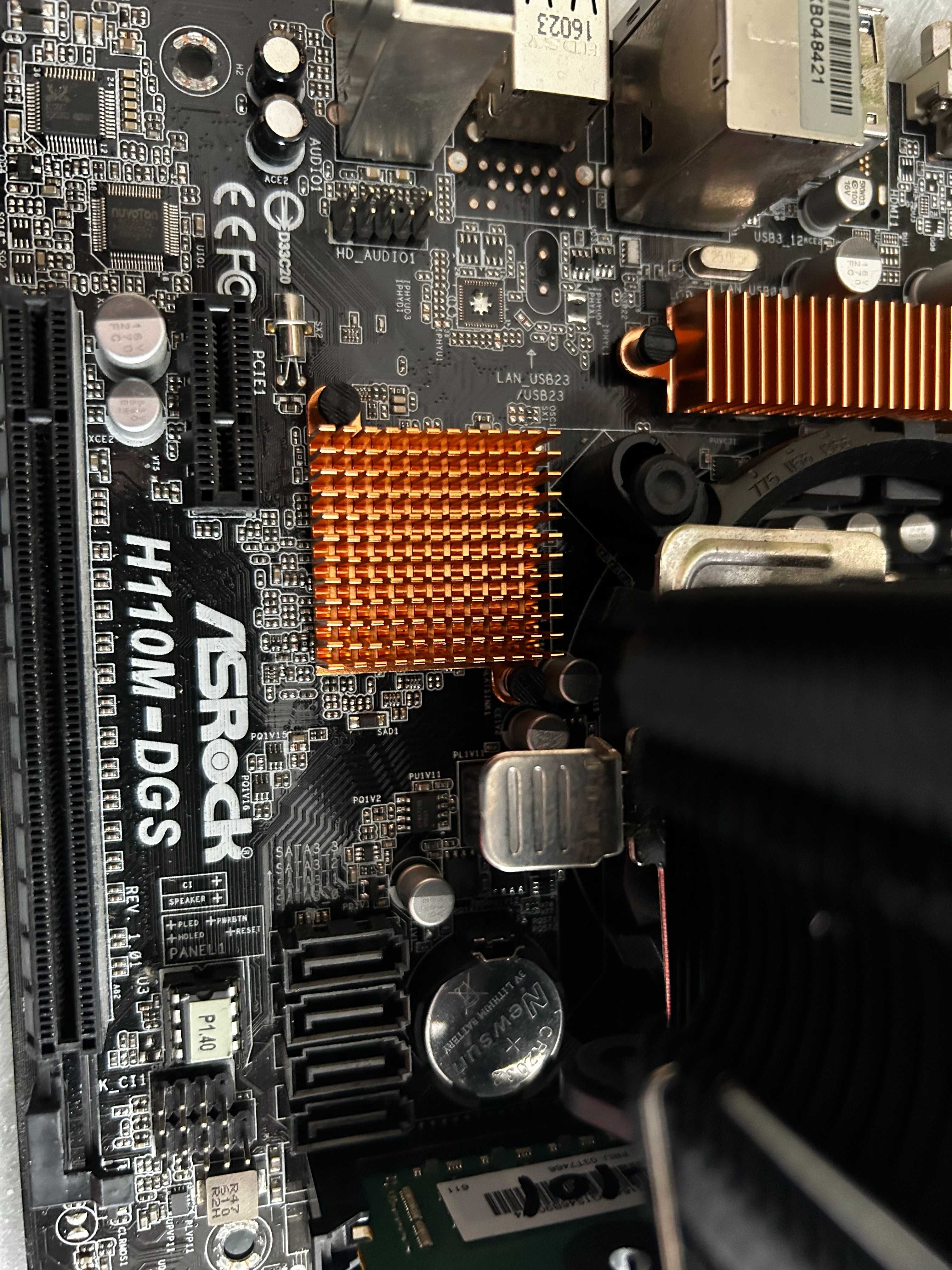 Kit placa de baza +procesor + ram +placa video + cooler