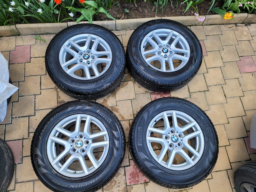 Roti complete BMW X3/X4/X5 235 65 17 Impecabile Pret 850 lei