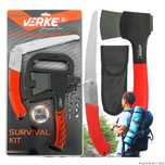 Set 2 piese pentru tamplarie, fierastrau manual si topor, Verke