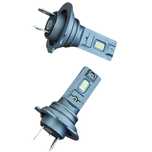 Set 2 becuri auto 1 la 1  cu halogen H7 12V , 120W, 6000K, CSP