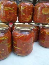 Гриловани тиквички в доматен сос