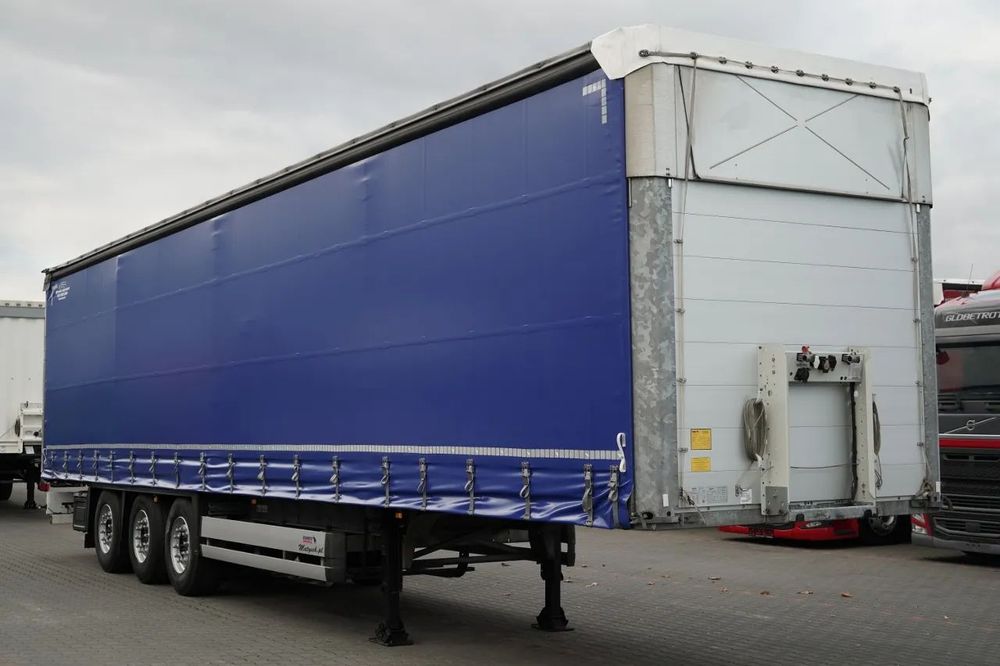 Schmitz Cargobull CORTINĂ / STANDARD / REMORCA DIN OȚEL - 9 M / ACOPERIȘ CULISANT / AXĂ CULISANTĂ / 2021