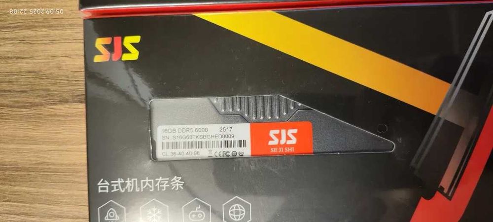 Оперативная память DDR5 6000 на 16 гб