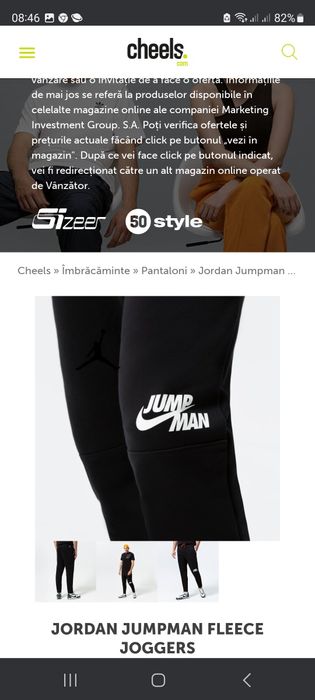 Vând joggers man nike