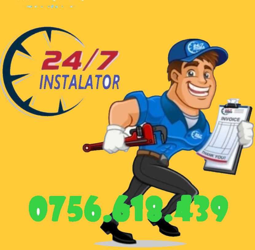 24/7 InstaloMania™ - Intervenții Rapide Centrale, Sanitare, Canalizare