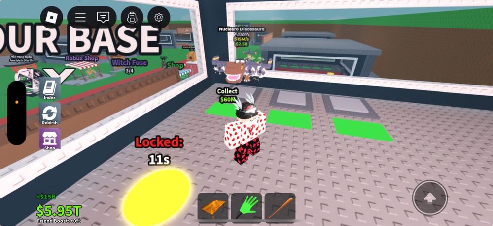 Nuclearo Dinossauro очень редикй брейнрот steal a brainrot