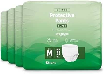 Нови Среден размер абсорбиращи панталони – 48 броя гащи двойна защита