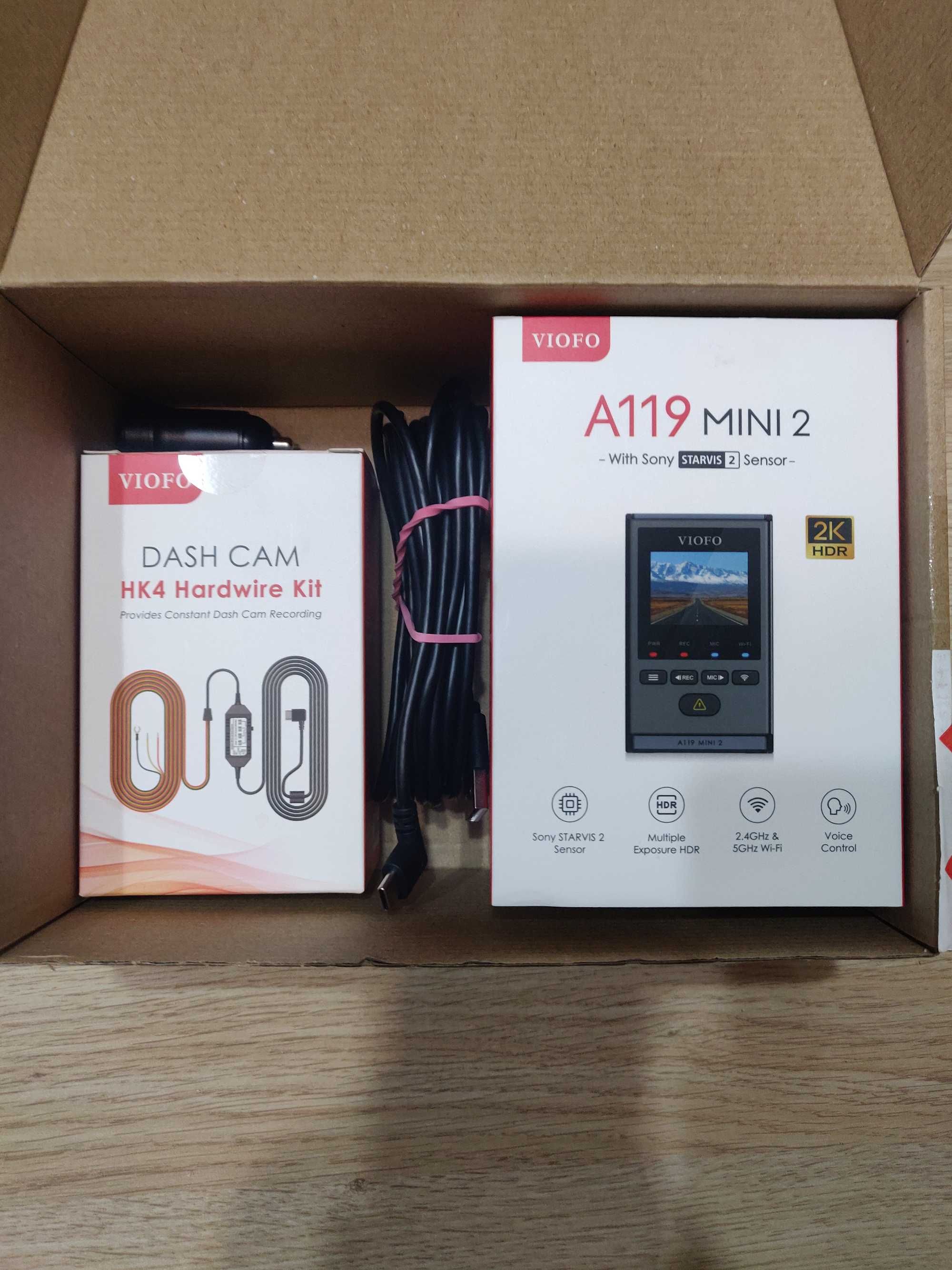 Видеорегистратор VIOFO A119 MINI 2-G GPS