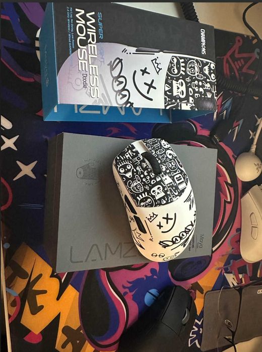 Mouse gaming ATK / ASUS / LAMZU / RAZER / Ninjutso