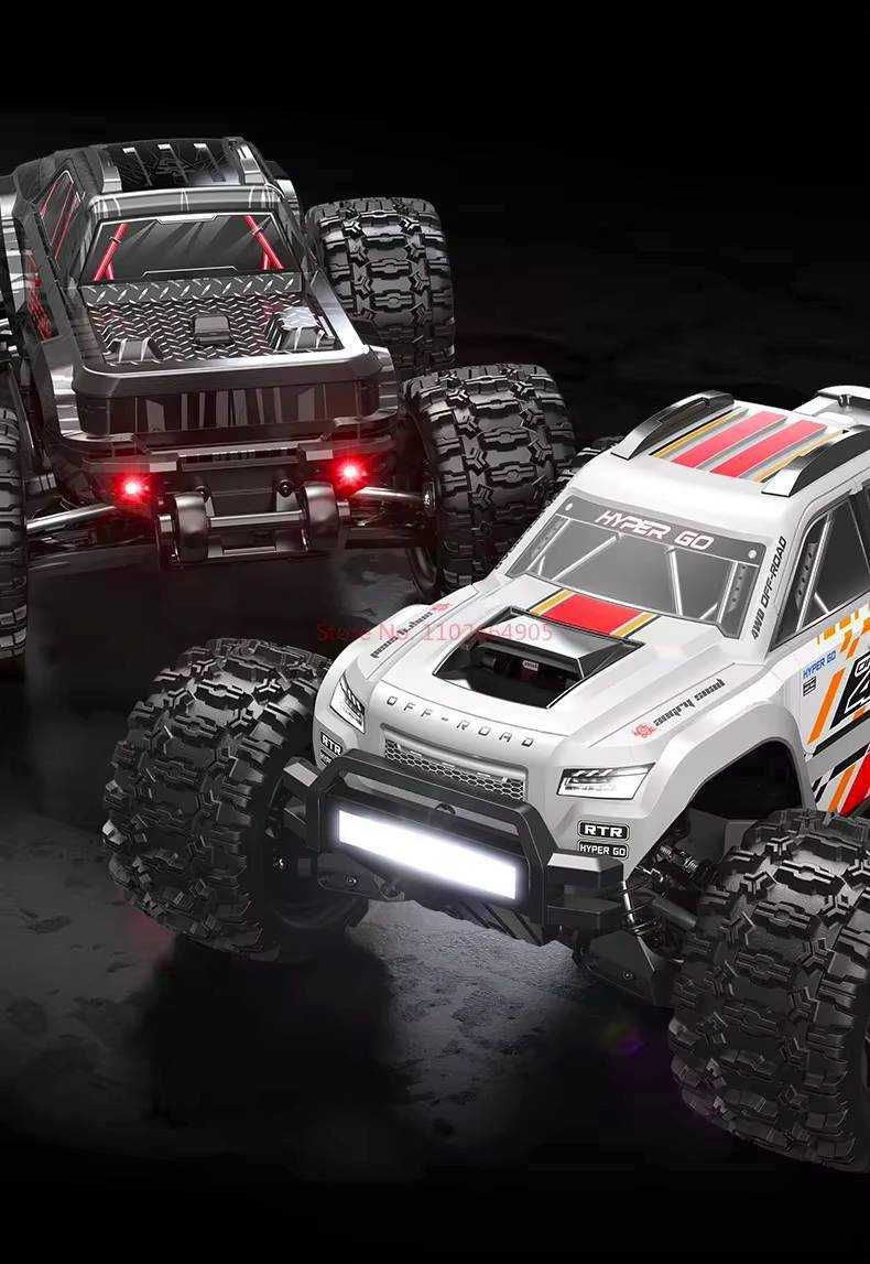 Monster truck MJX 10208 1:10, brushless, 90км\ч, Бял