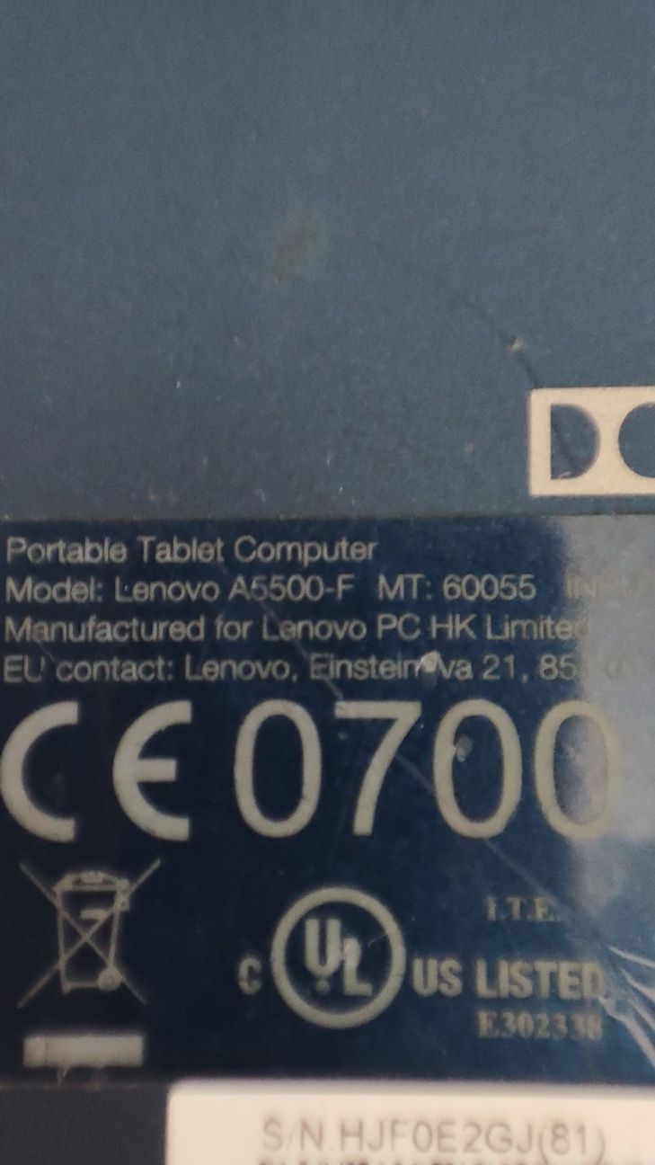 Lenovo A5500F таблет