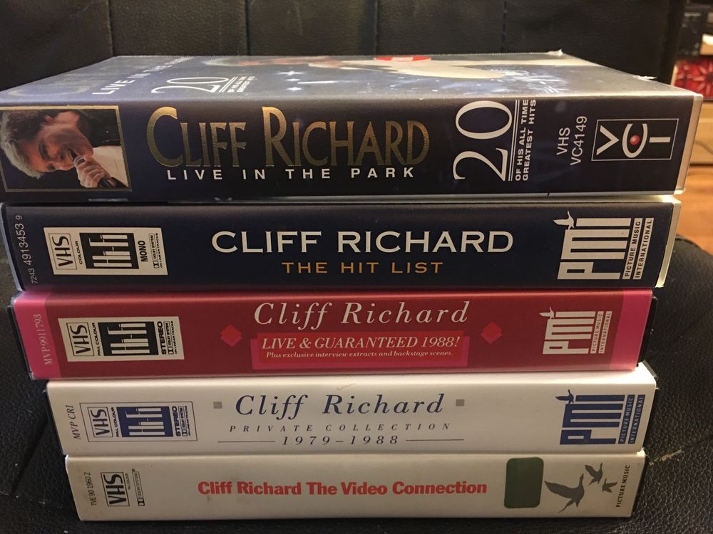 Cliff Richard VHS Видео касети