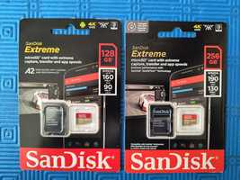 SanDisk Extreme microSDXC C10, U3, V30, 4K, A2, Micro SD карта памет