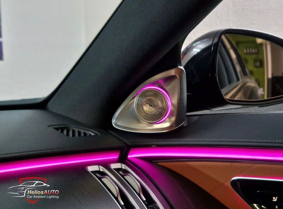 Амбиентно осветление за Mercedes S-class W223 от HeliosAUTO