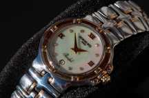 Raymond Weil Parsifal - швейцарски дамски часовник 18к злато, диаманти