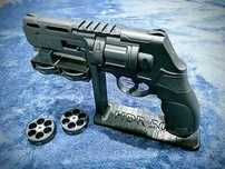PISTOL UNICAT! (Revolver Cu Bile De Cauciuc) 50MM ~Legal~ Airsoft Co2