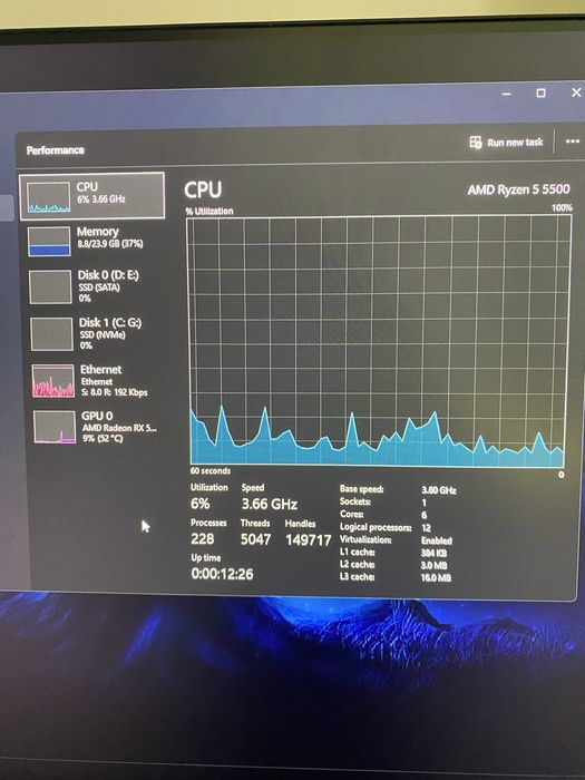 Vand PC Gaming RX 5700 XT garantie / schimb atv