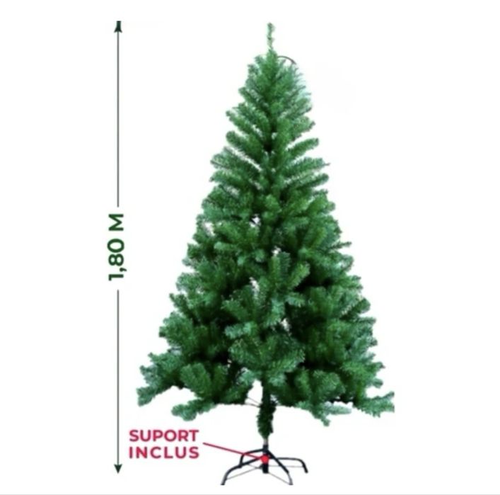 Vand brad artificial 1,80 m cu set complet