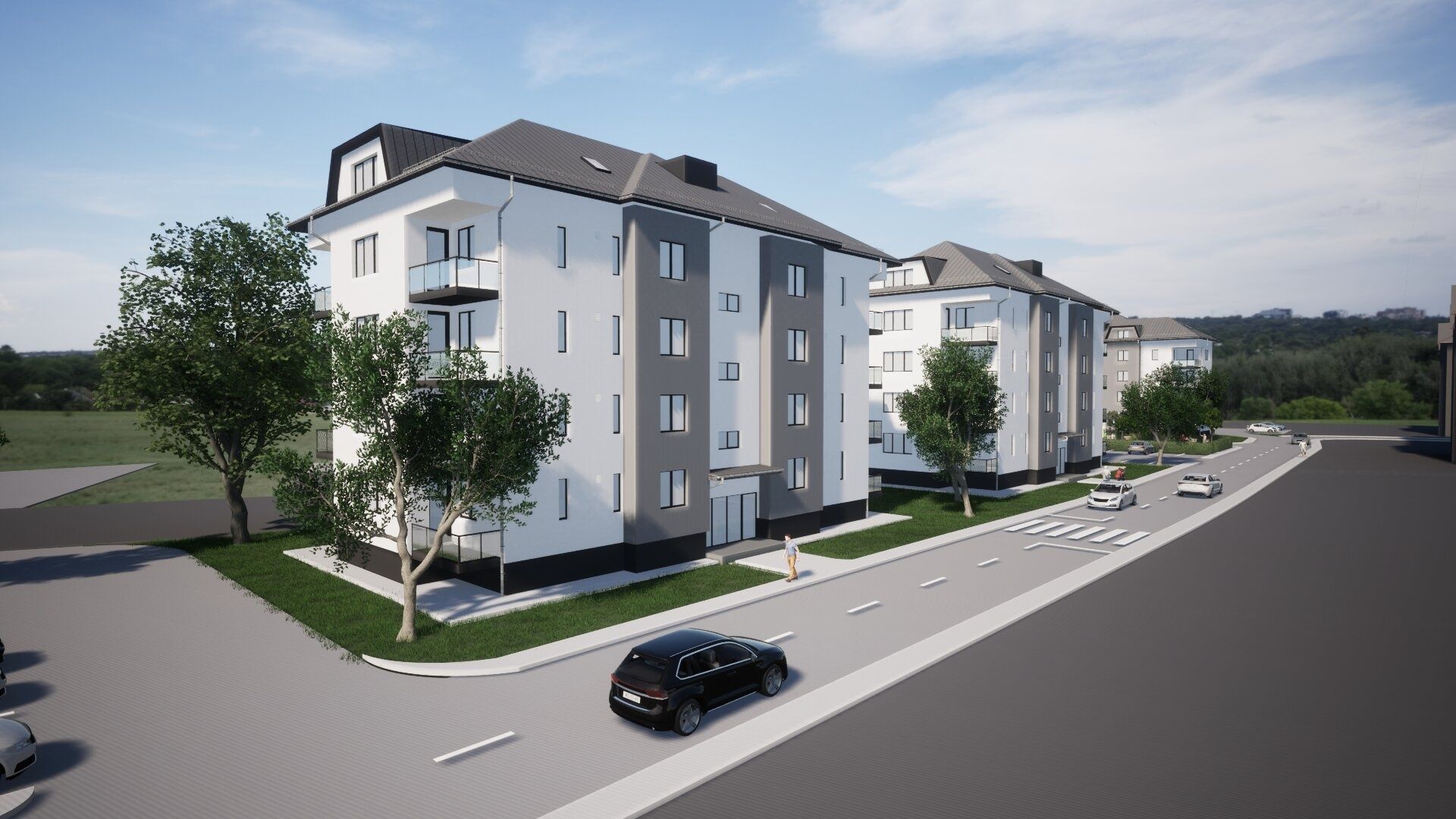 Apartament cu 2 Camere Decomandate, Lift, Încălzire in Pardoseală !
