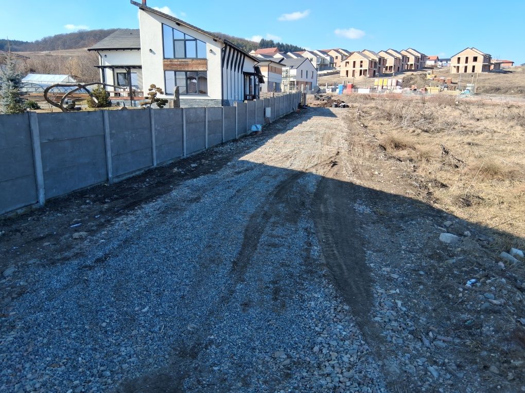 Teren cu autorizatie de constructie in Chinteni