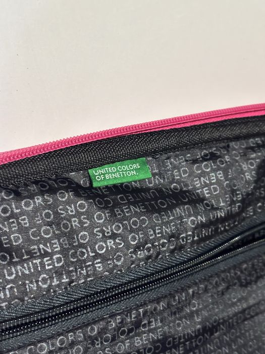 Troler Valiza United Colors of Benetton Roz