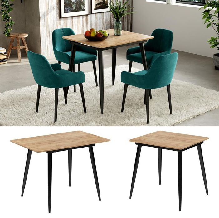 Разтегателна маса с метална конструкция Vicco