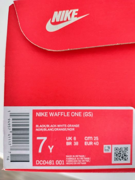 Nike Waffle One, 40, Noi!