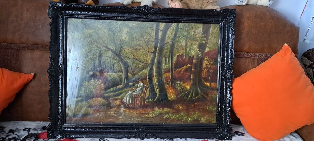 Tablou vechi pictura pe panza