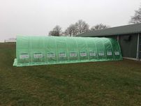 Solar/sera gradina, folie cu armatura, noi, marimi 2x2-8x20m AB